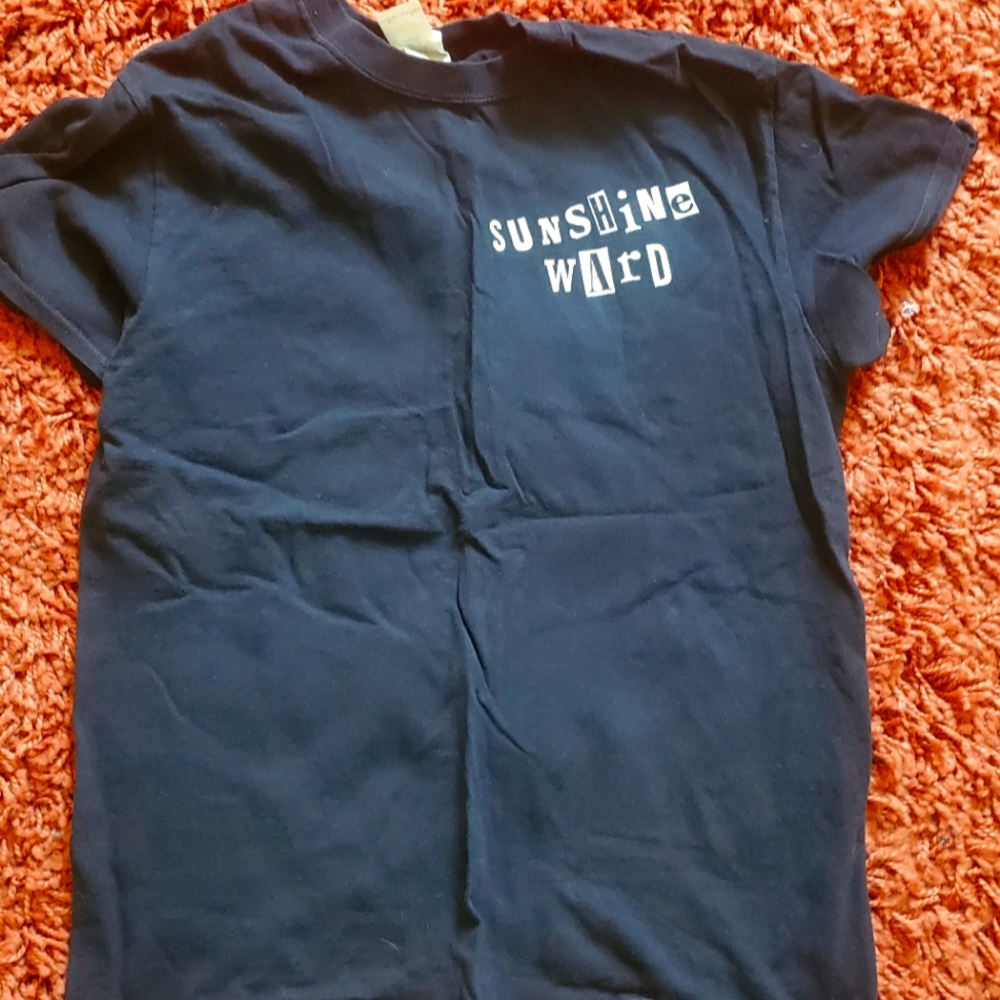 SUNSHINE WARD double sided t-shirt small punk hardcore Boston